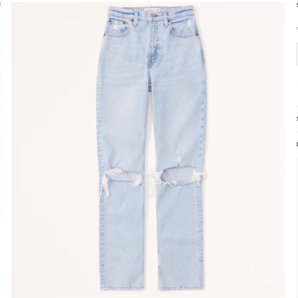 90s Straight Ultra High Rise Jeans
